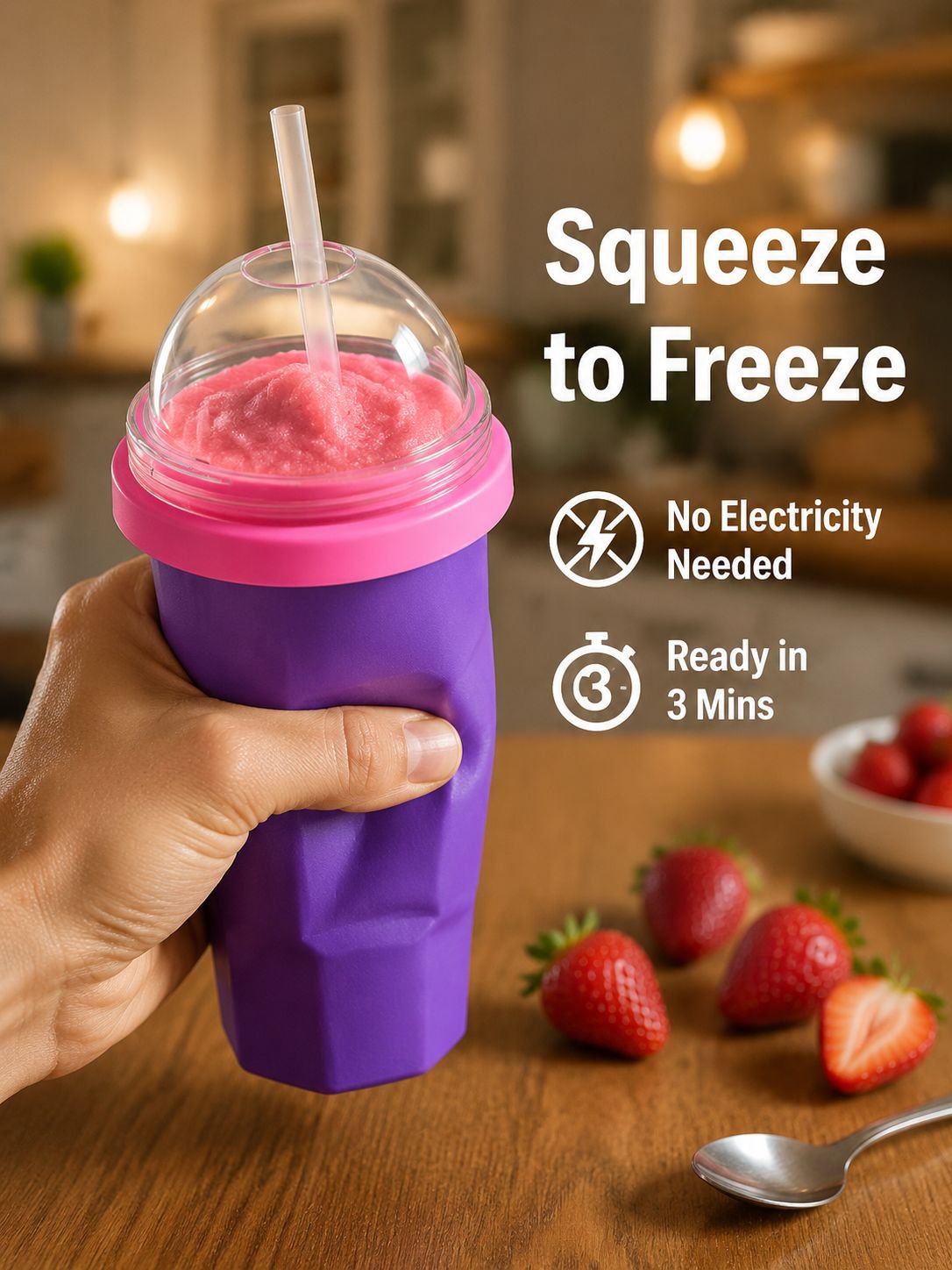 Homemade Smoothie Cup