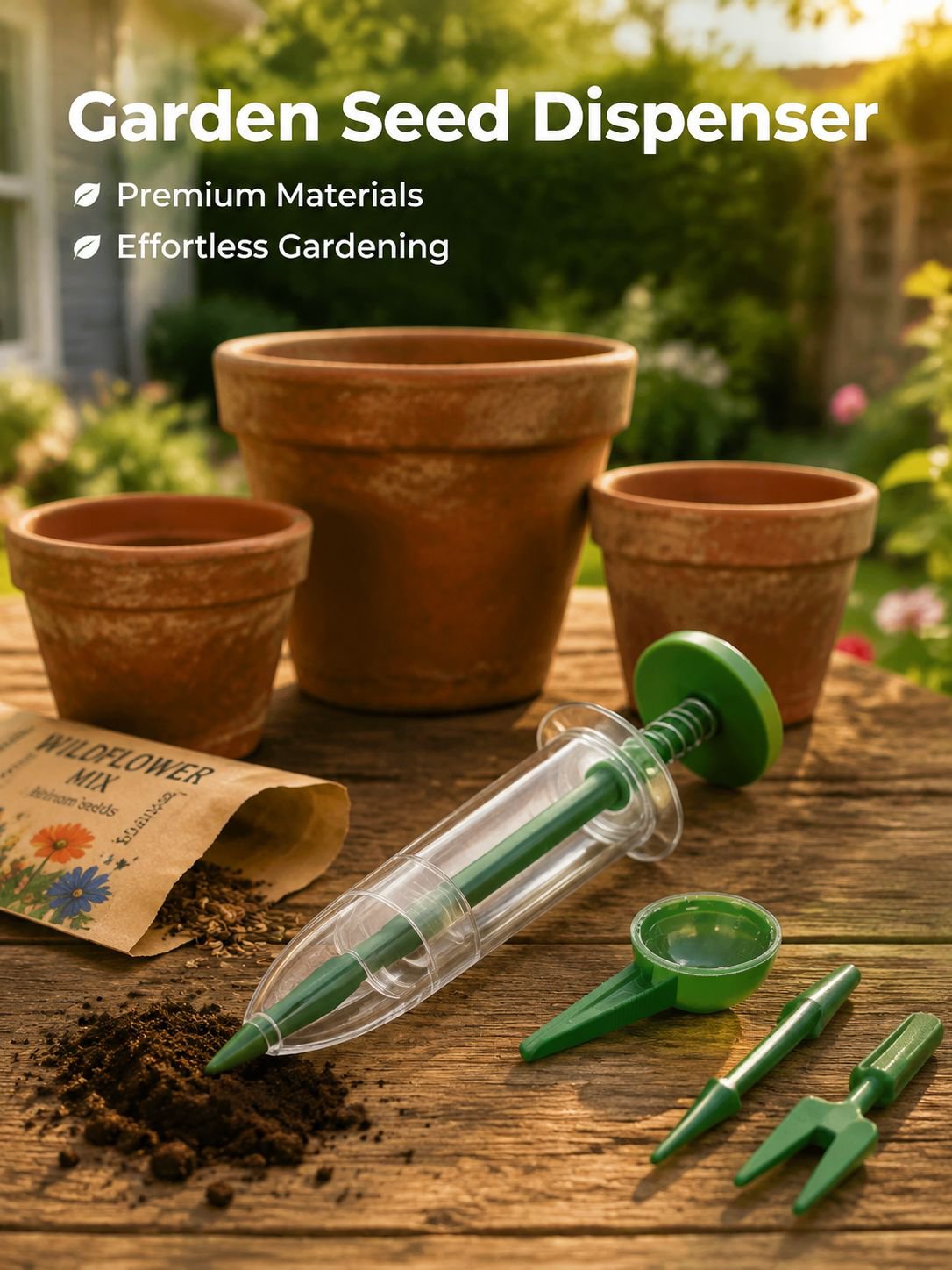 Home Portable Seed Dispenser