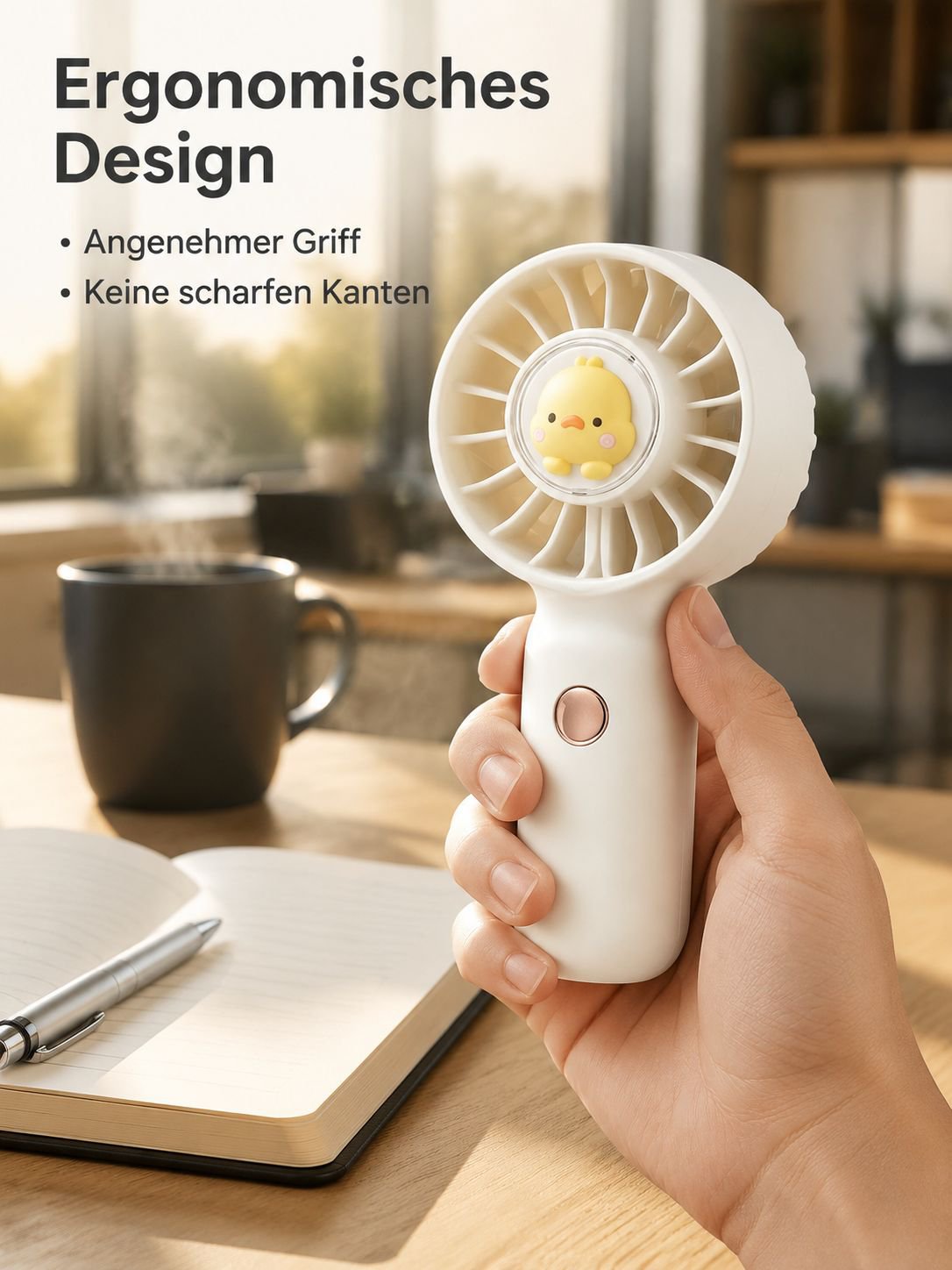 USB Handventilator Mini für Studenten – tragbar und kompakt