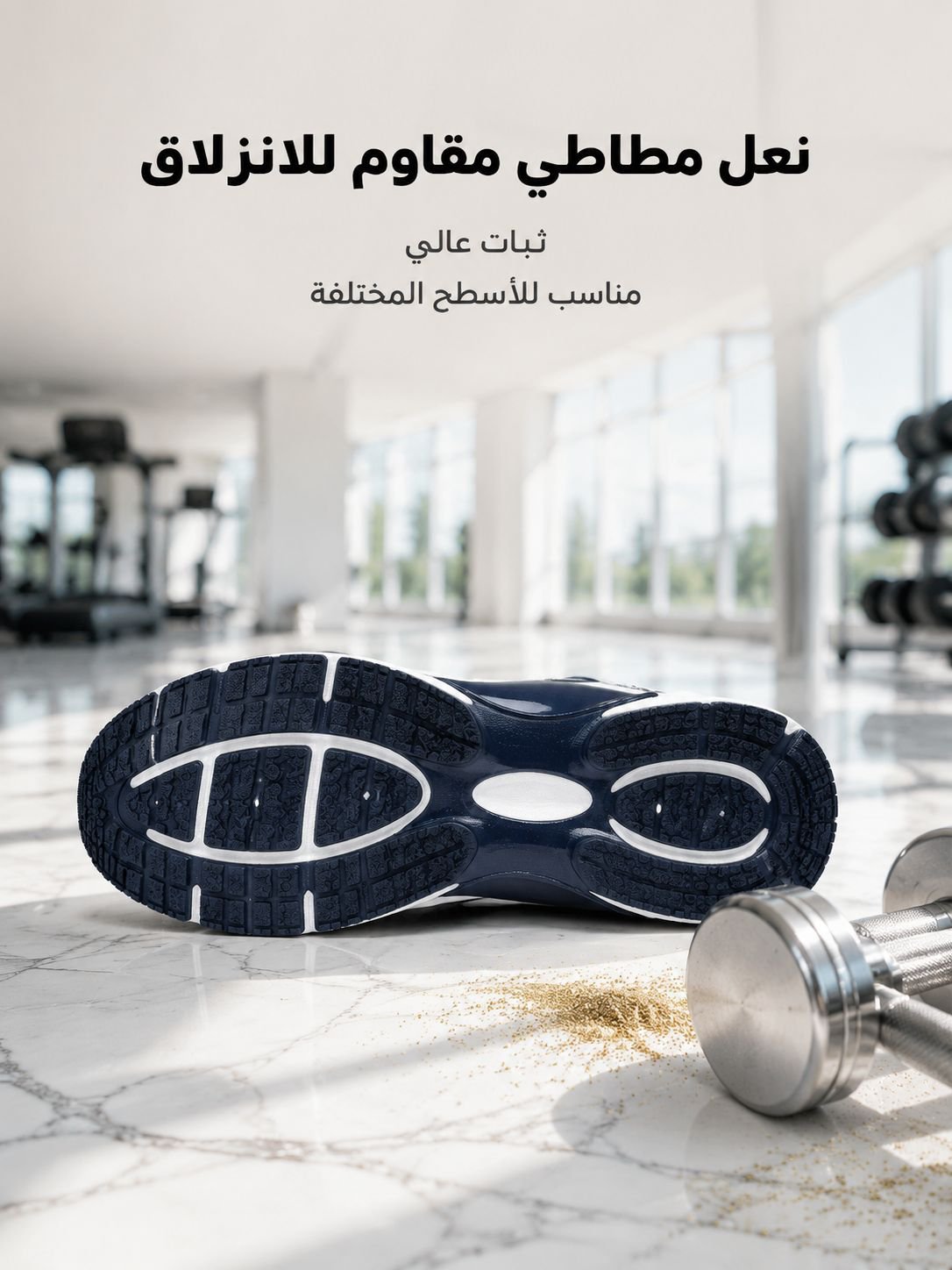 حذاء جري للجنسين بنعل ناعم وممتص للصدمات