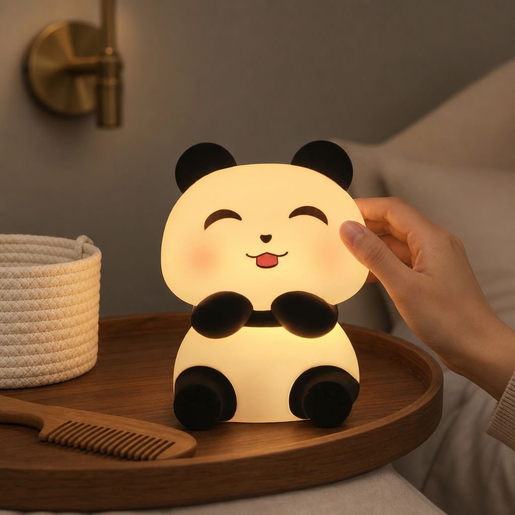 Soft glow night light for bedroom decor
