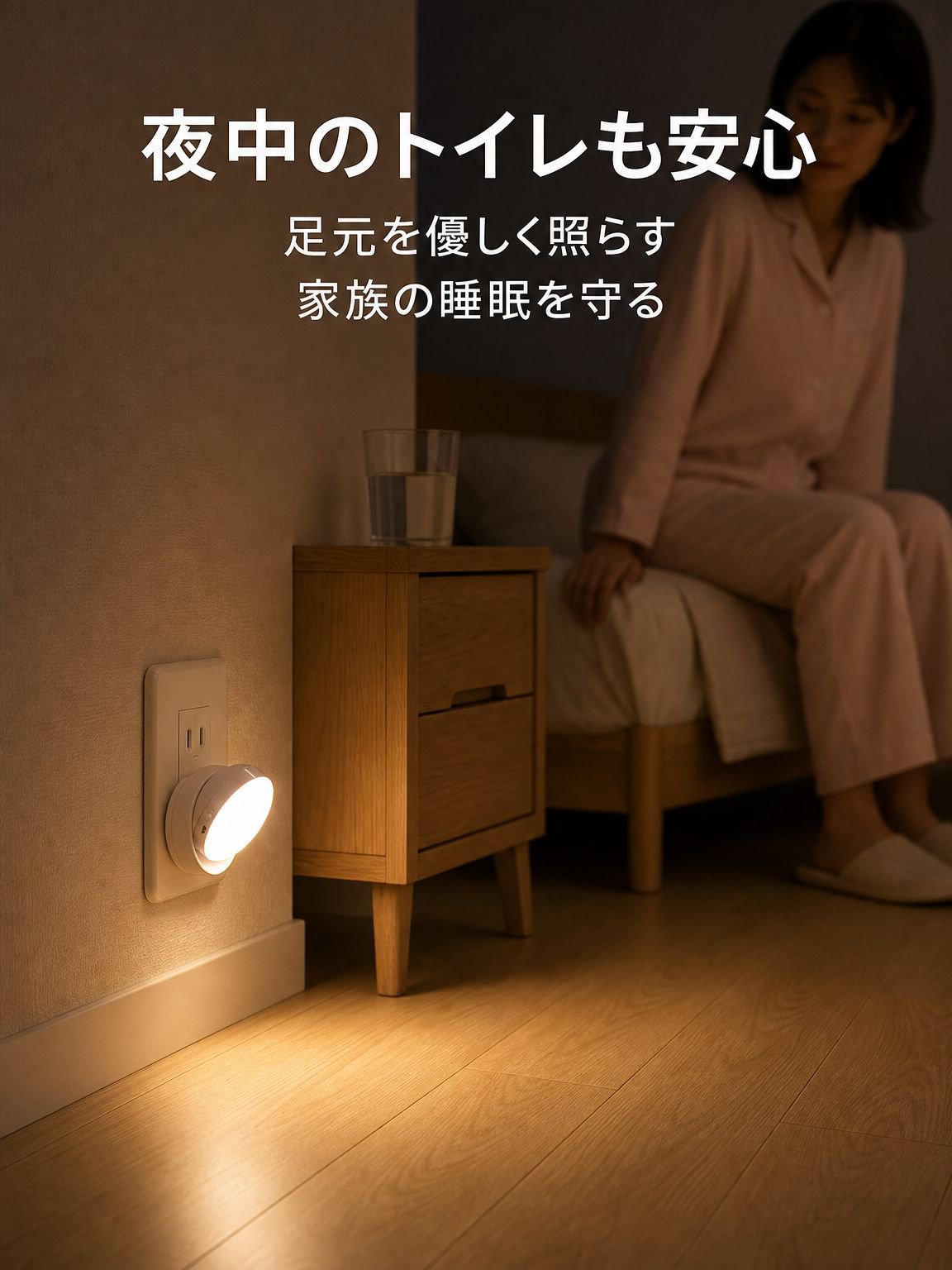 省エネセンサー付きナイトライト