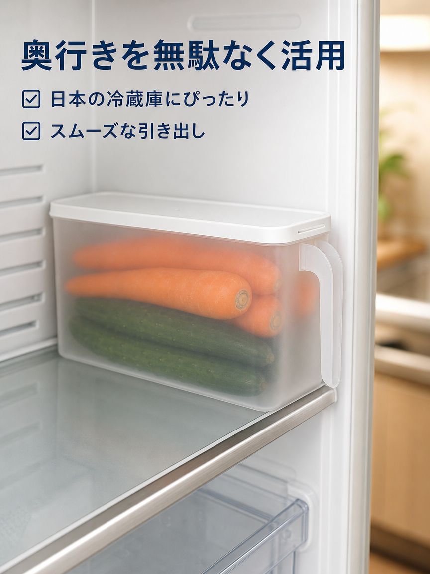 食品グレードの冷蔵庫用保存容器