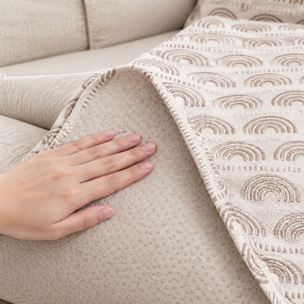High-end sofa protector with multifunctional features for convenience