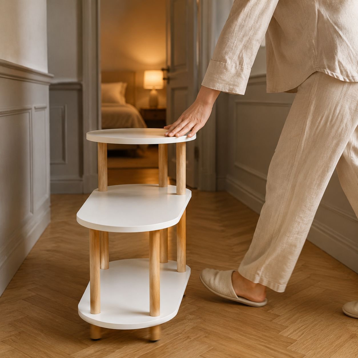 Table polyvalente pour chambre ou salon