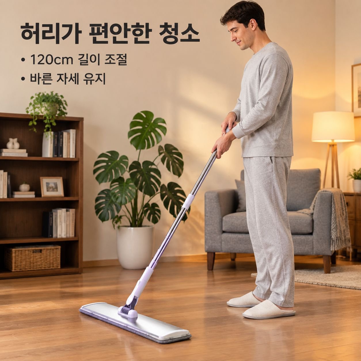 다기능 플랫 밀대걸레