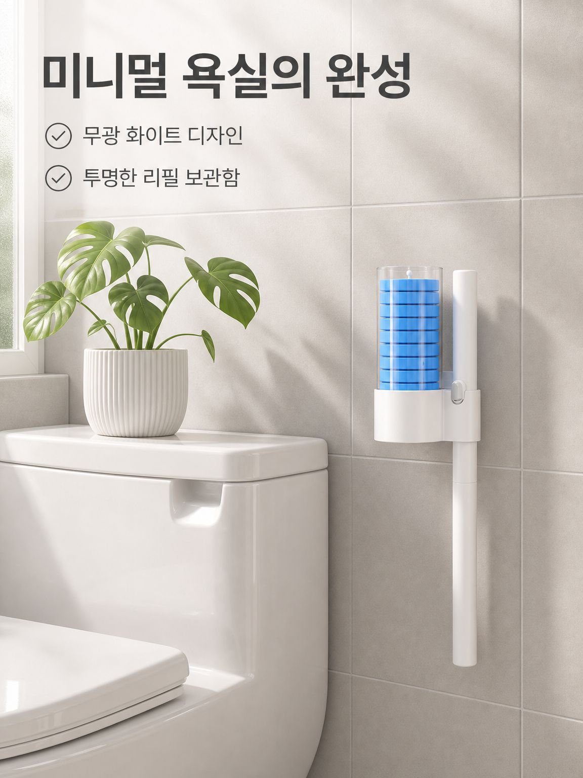 여행용 일회용 변기브러시
