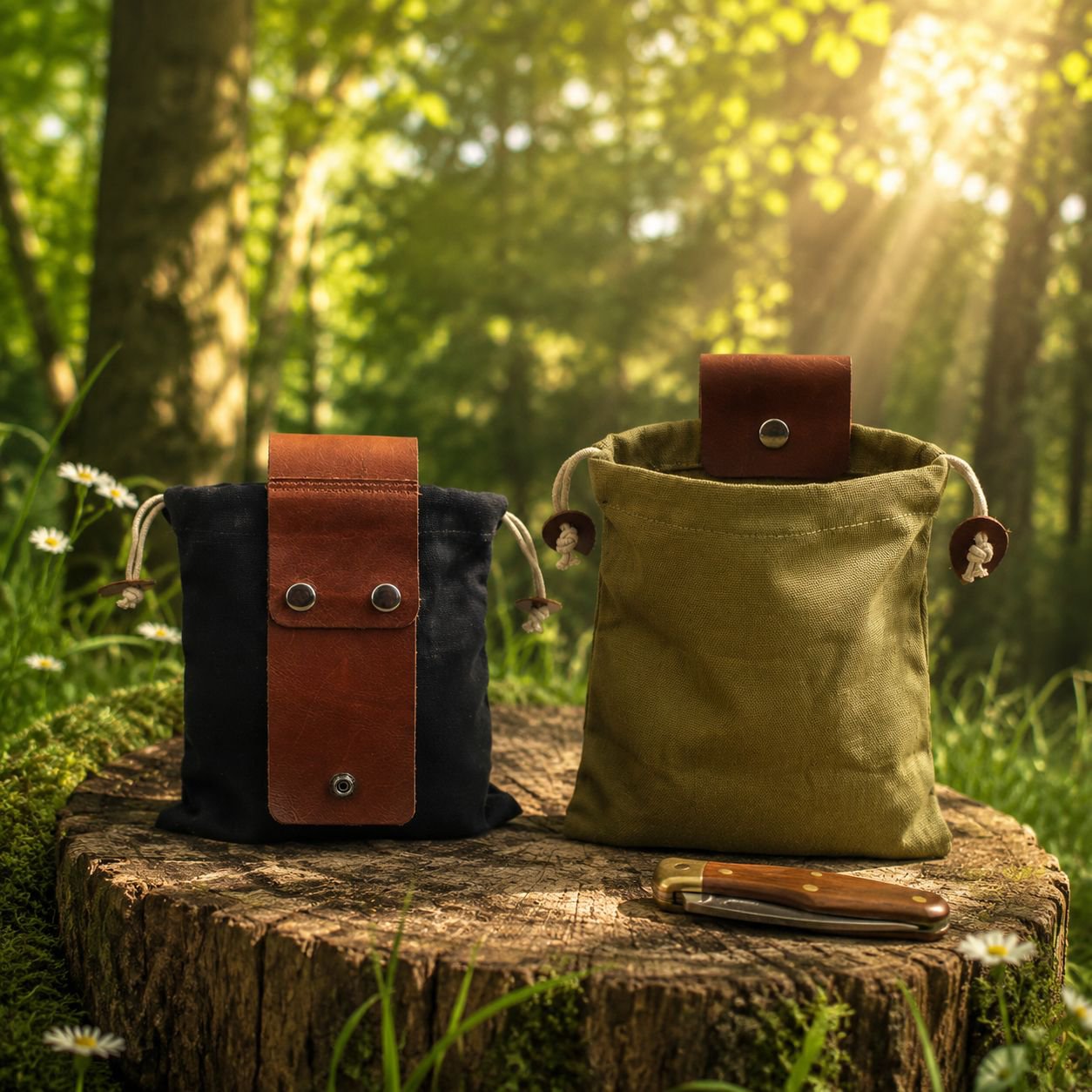 Utilisation du sac de rangement lors de la récolte de fruits