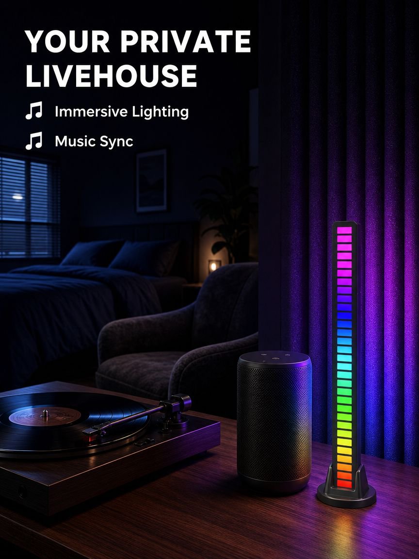 Ambient Sound-Activated Light