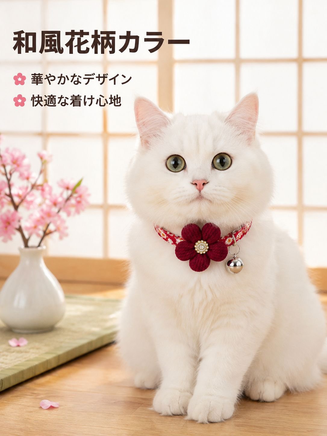 快適なポリエステルペット首輪