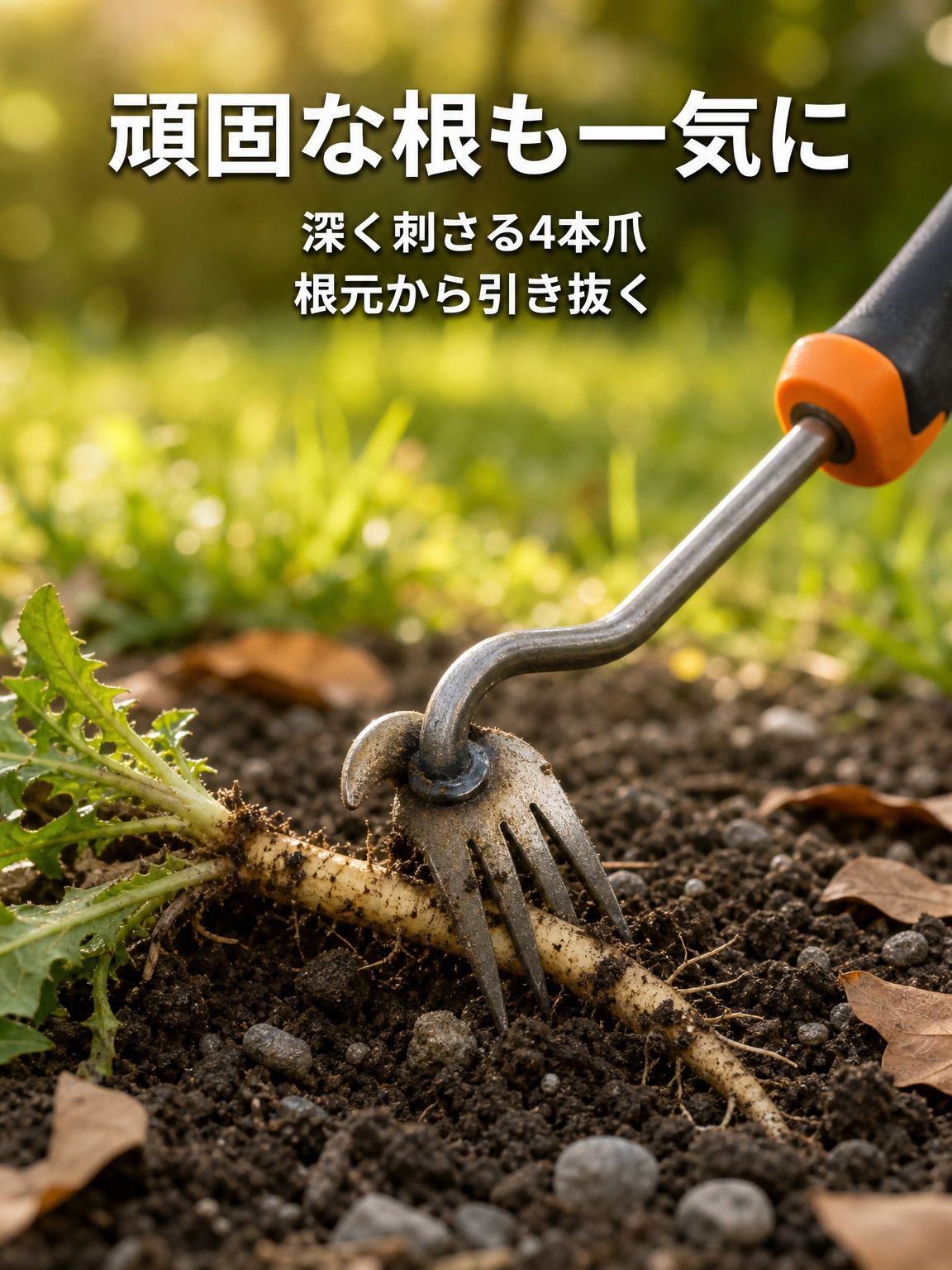 簡単に根こそぎ草取り除草器セット 草刈り用品
