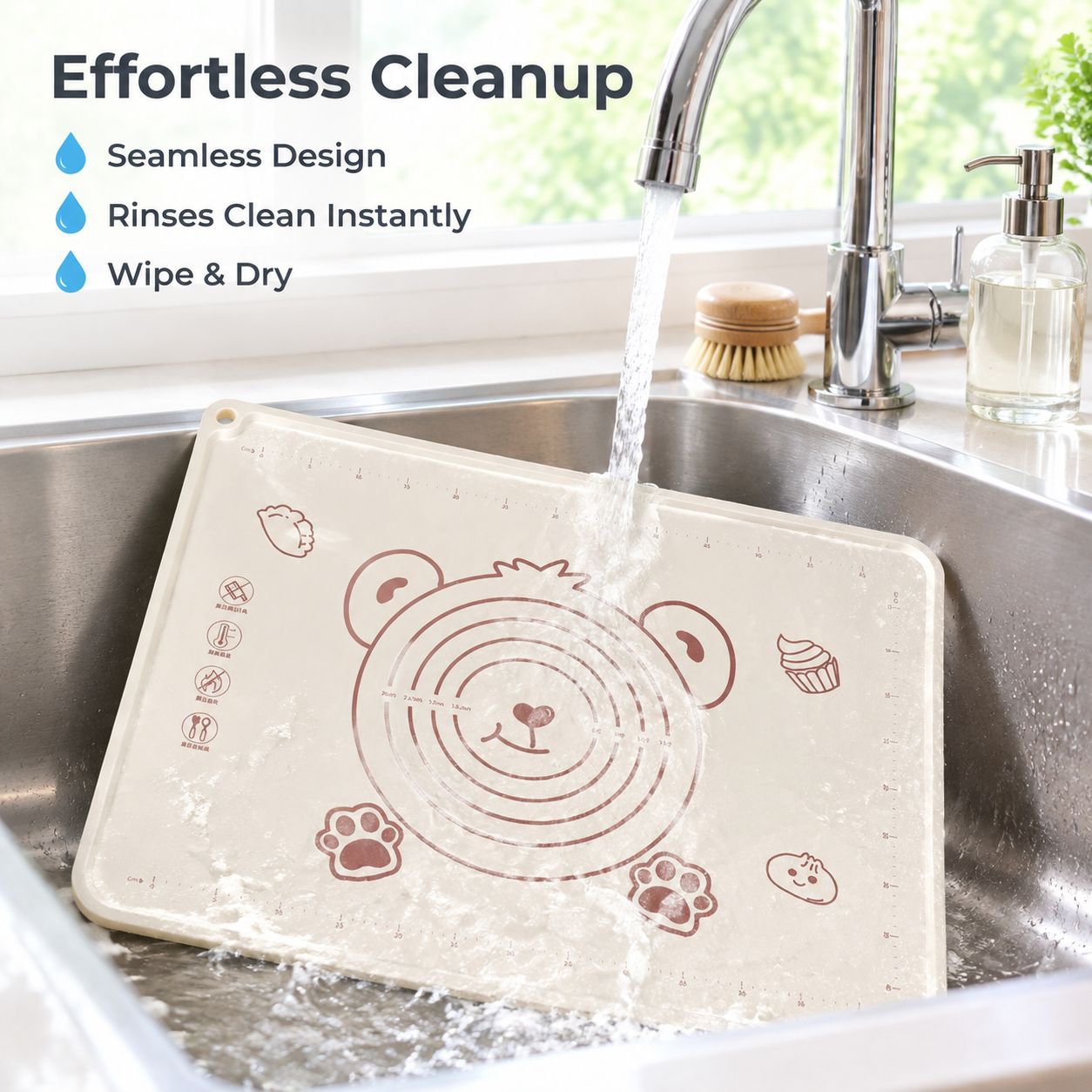 Non-slip Heat-resistant Food Grade Dough Mat