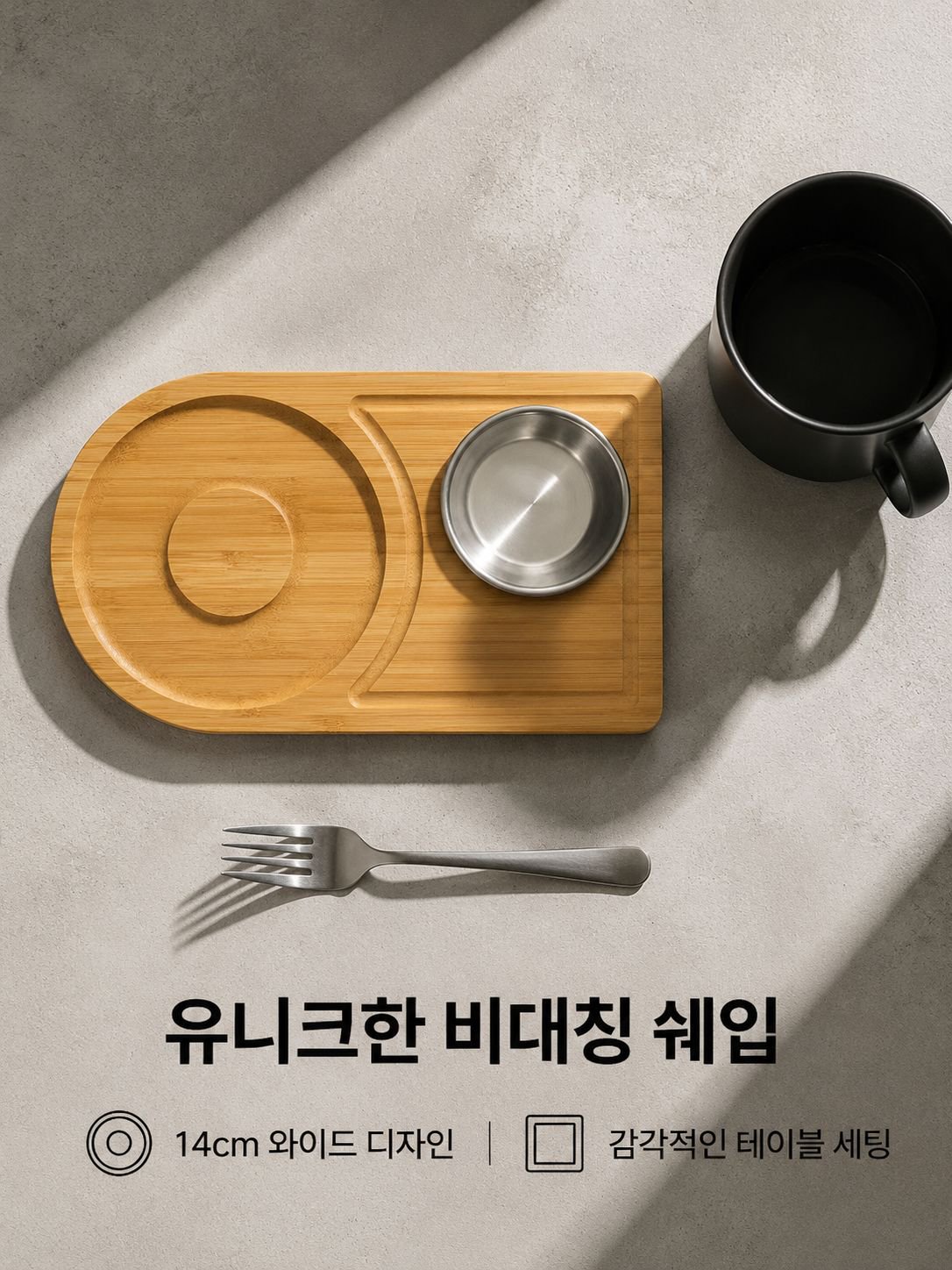 대나무 향료 용기 솔트 케이스 트레이