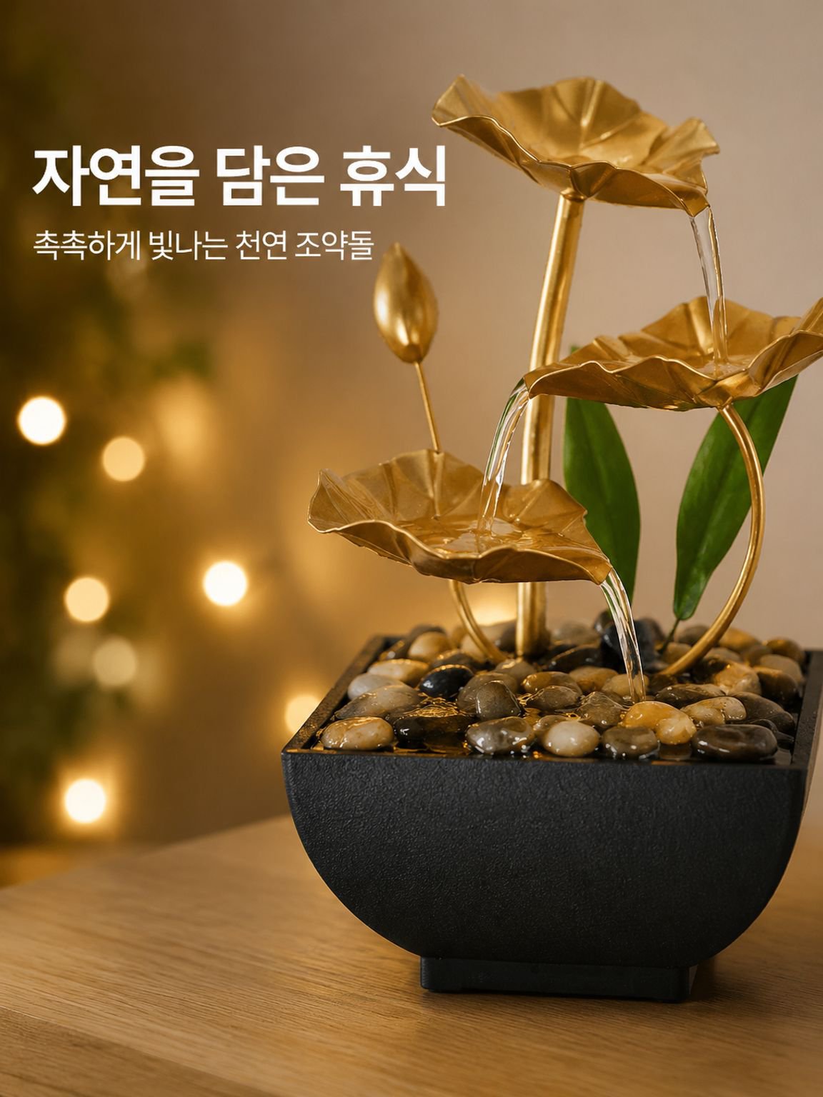 행운을 부르는 인테리어 분수