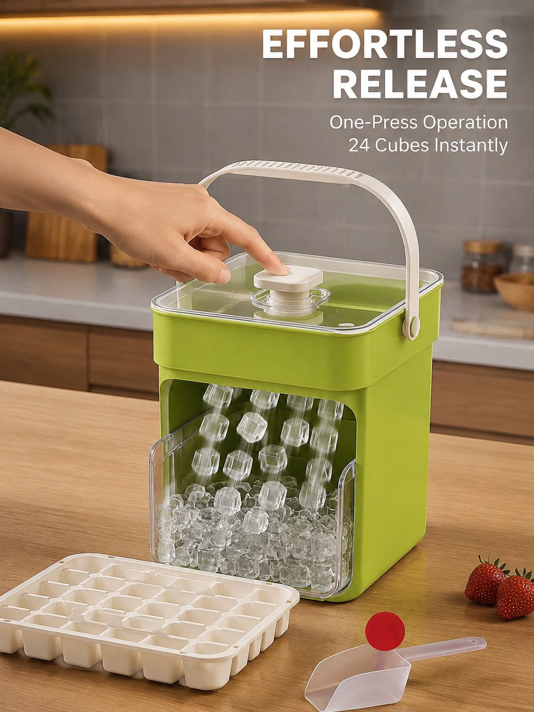Press Ice Mold for Home Use - Food Grade