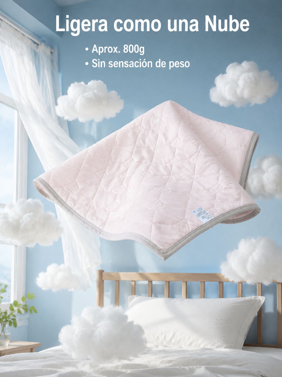 Edredón de verano de seda fría, ligero y cómodo
