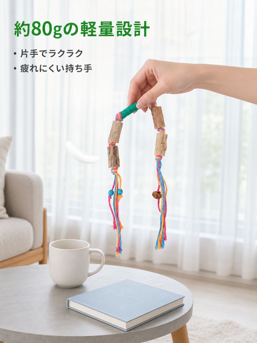 猫用インタラクティブおもちゃ シルバーバインボールロープ