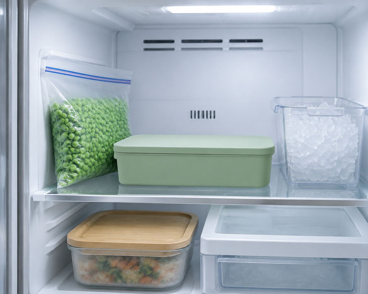 11-Grid Silicone Bread Storage Freezer Box