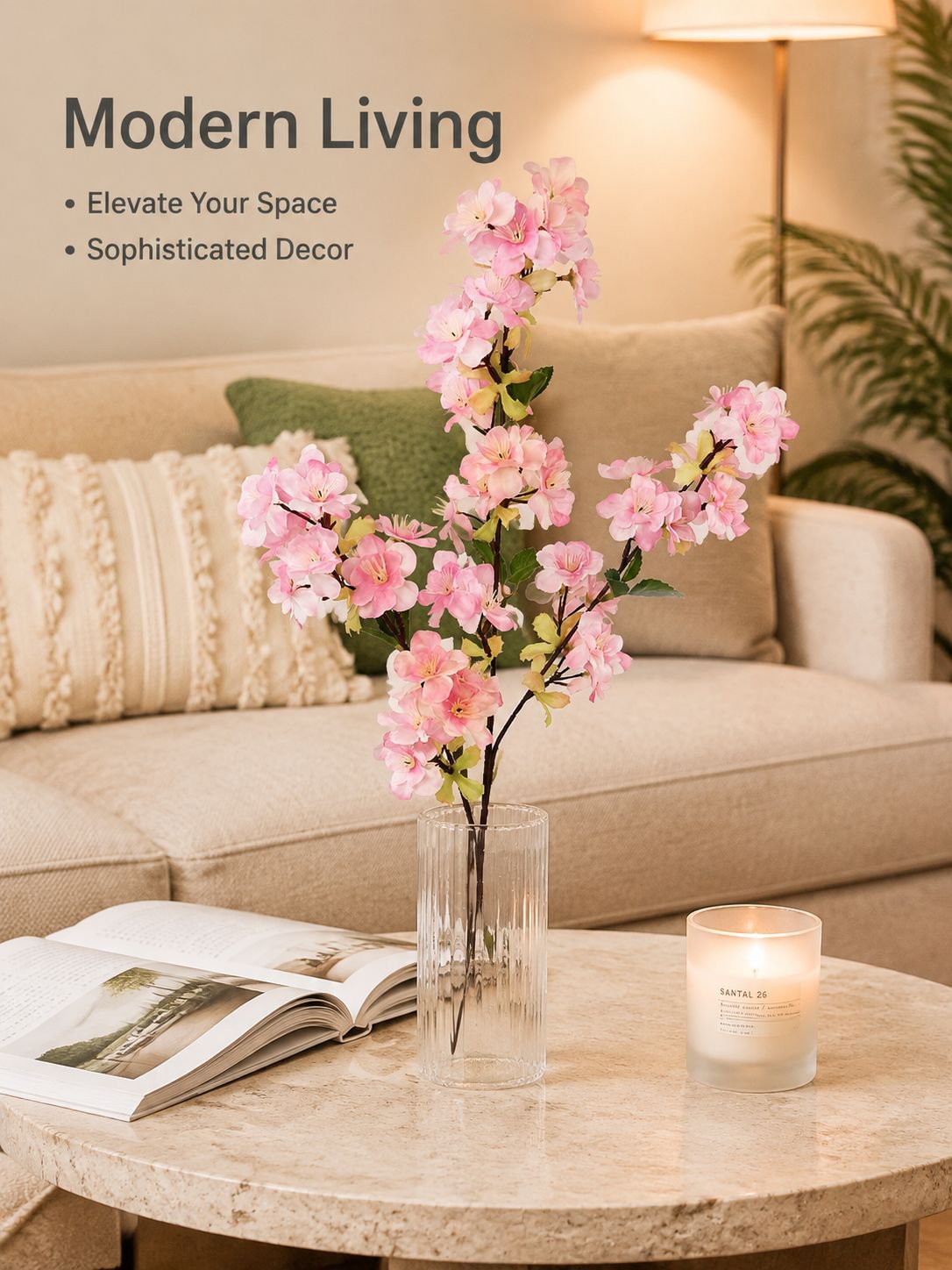 Artificial Flower Decorative Arrangement