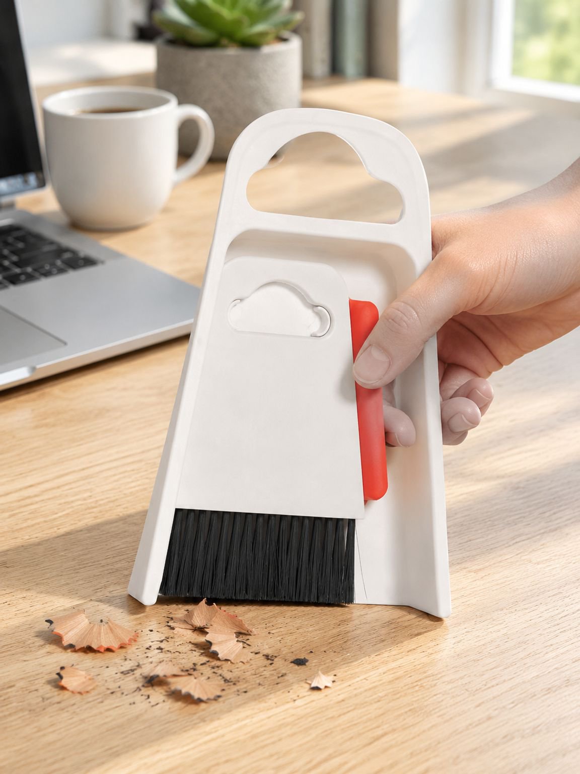 Mini Desktop Broom and Dustpan Set