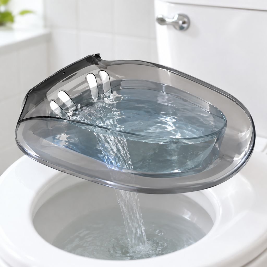 Hemorrhoid Relief Sitz Bath with Commode