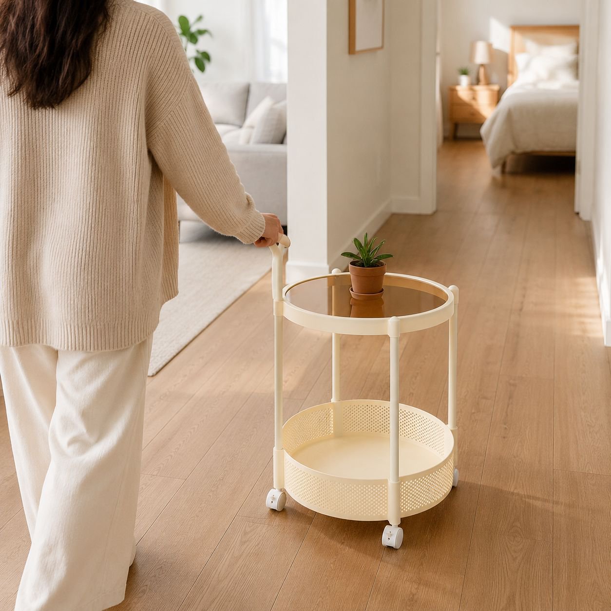 Contemporary French style coffee table design