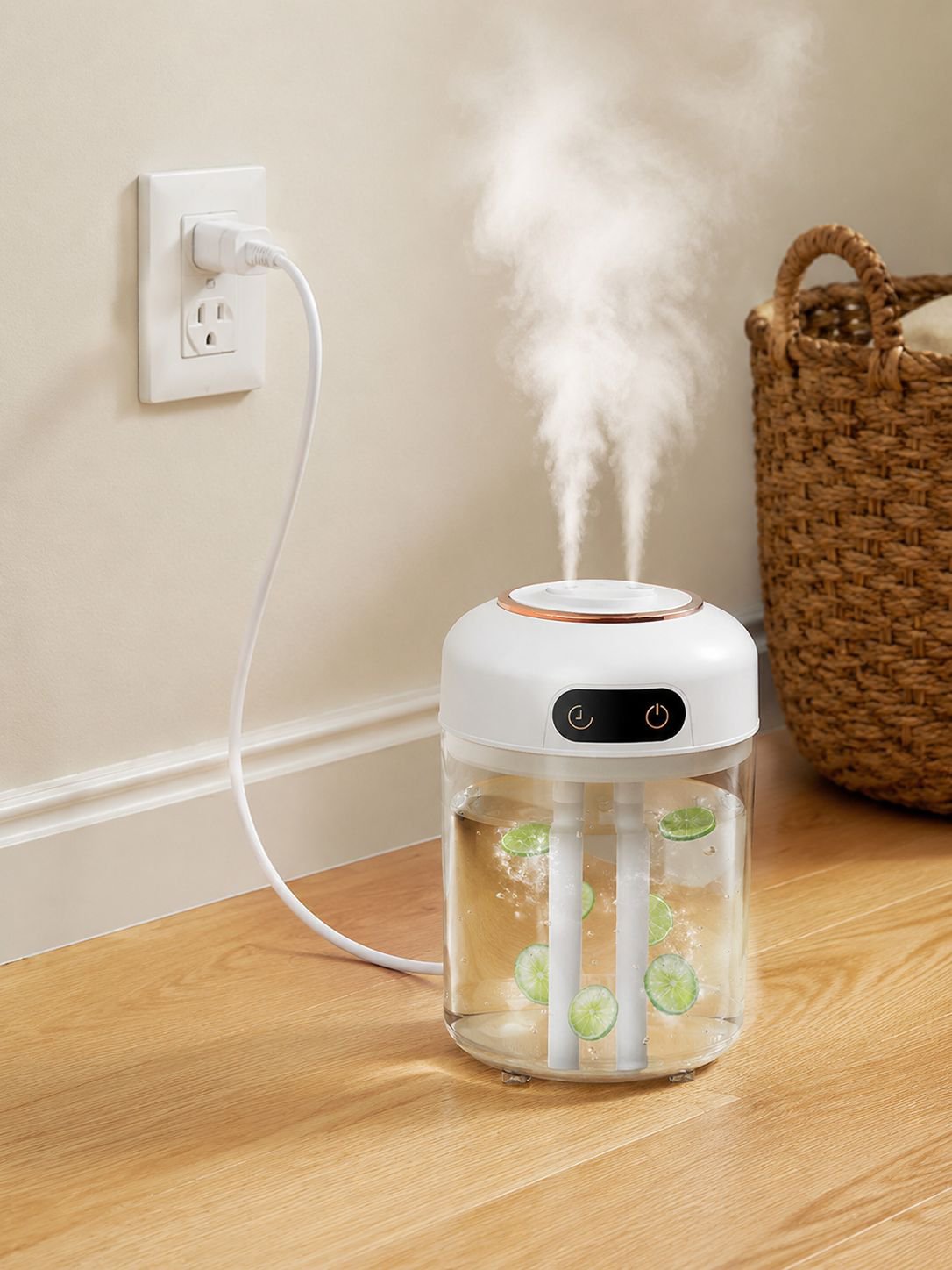 Accesorios incluidos con el humidificador 4.5L