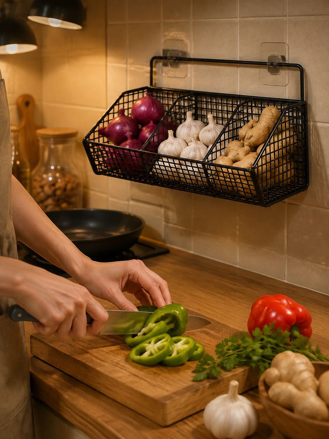 Solución de almacenamiento inteligente JMY para cocinas pequeñas