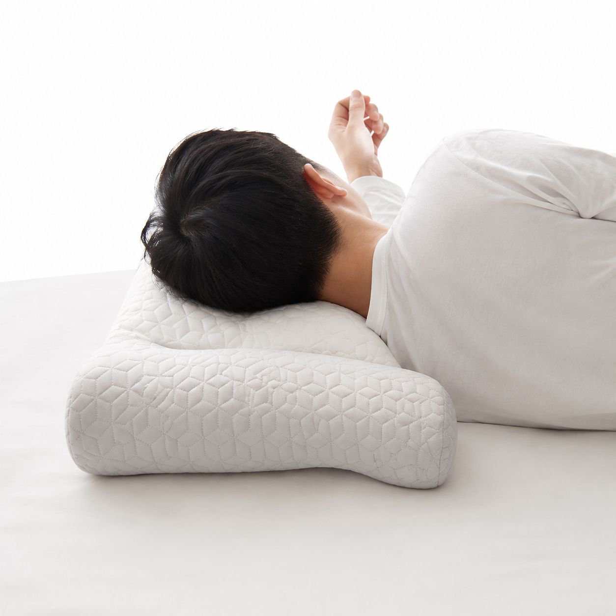 Orthopedic pillow for neck and shoulder pain