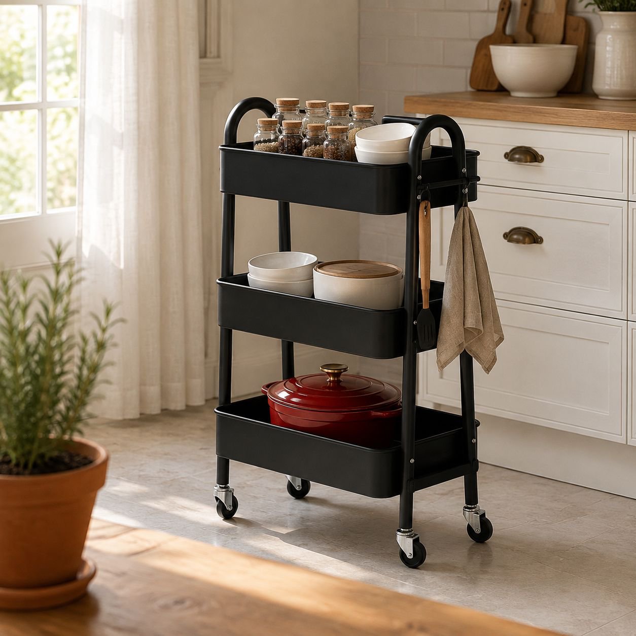 Etagères amovibles chambre à coucher rack de rangement cuisine salle de bain rack de rangement multi