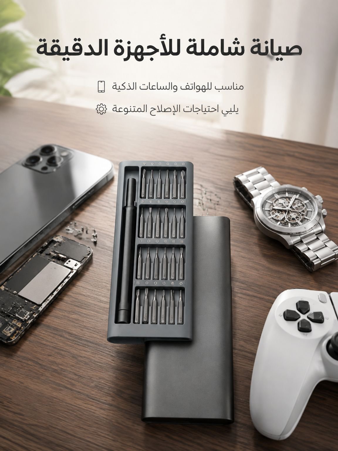 مجموعة مفك براغي 24 في 1