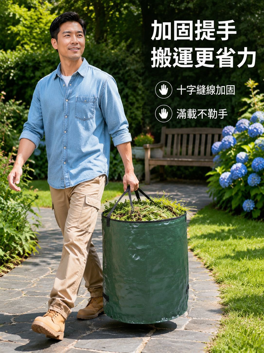 園林廢棄物袋 受歡迎的高效花園垃圾處理優選