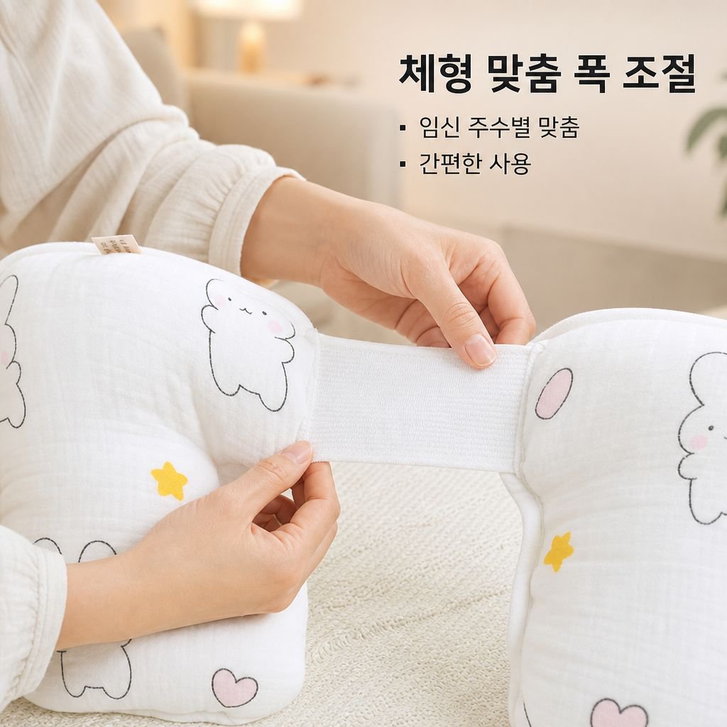 임산부 전용 서포트 베개, 숙면을 위한 선택