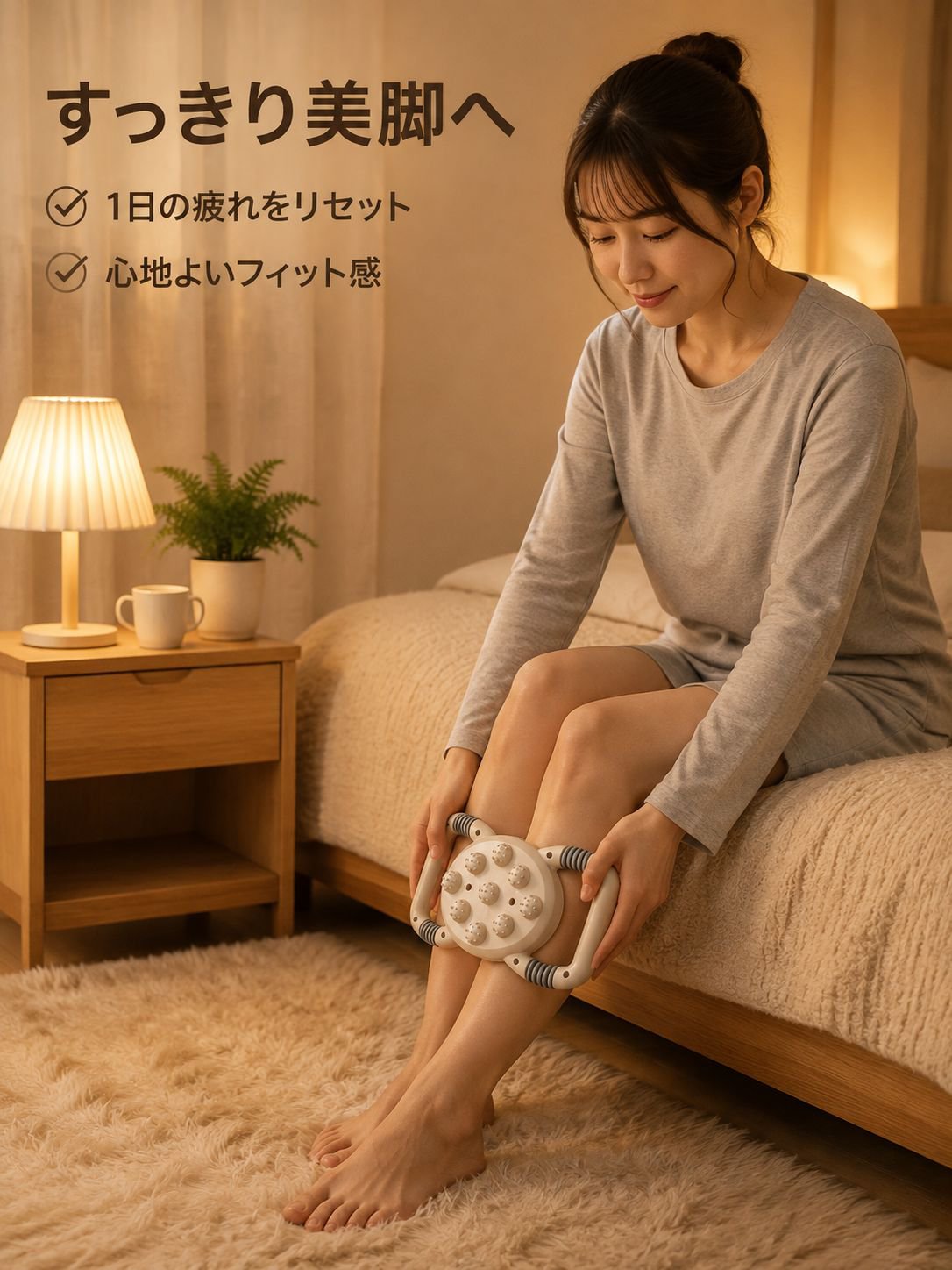 携帯型脂肪燃焼マッサージャー
