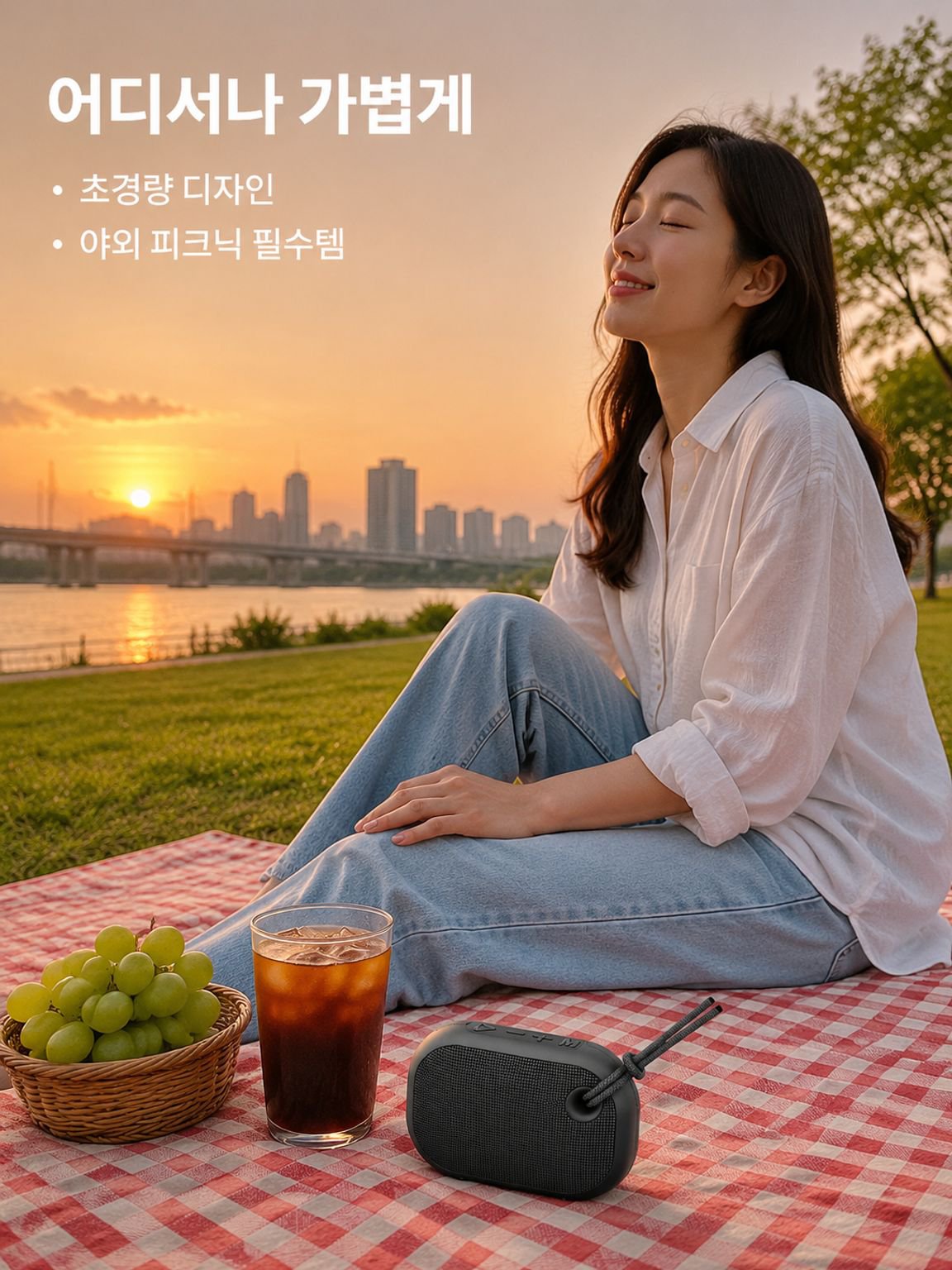 미니 블루투스 스피커 휴대용 소형 스피커 컴퓨터용 서브우퍼