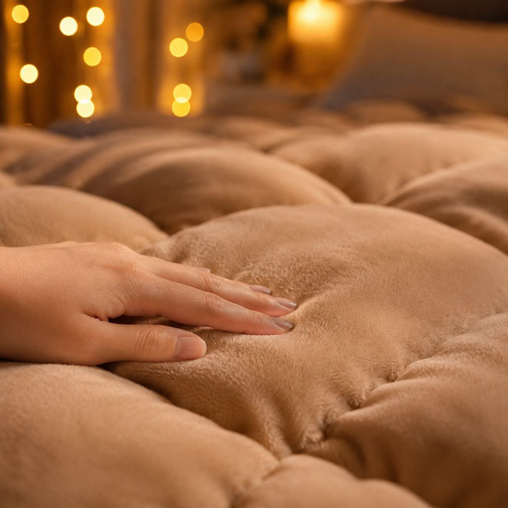 Milk double-sided fleece lamb fleece winter quilt quilt core thick warm spring and autumn quilt
