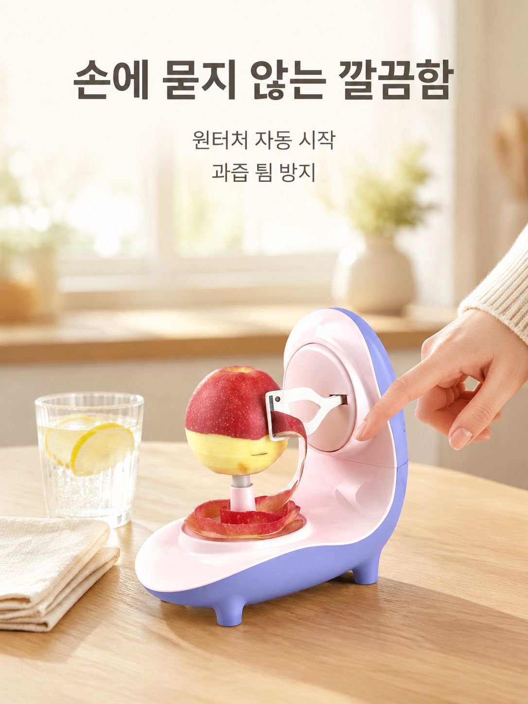 자동 과일 껍질 벗기기