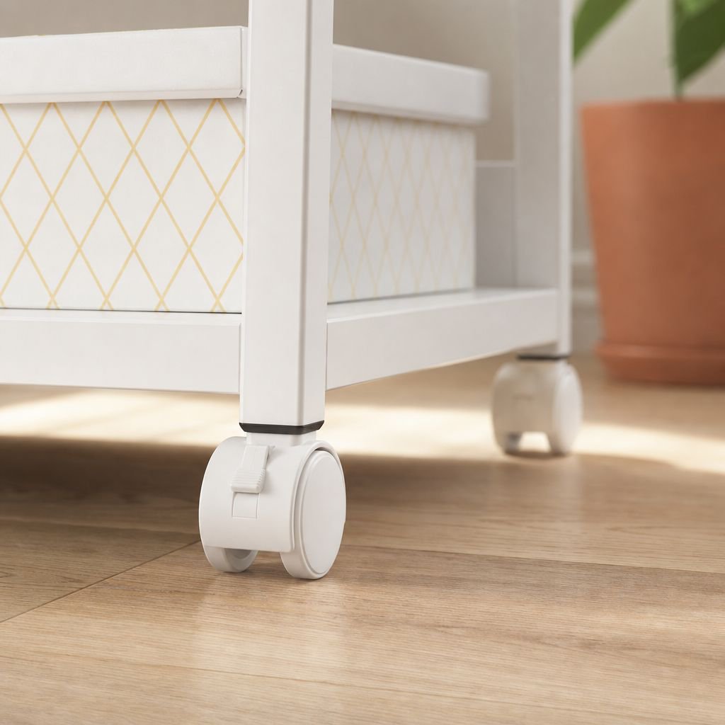 収納ラックにバッグを収納する利用例