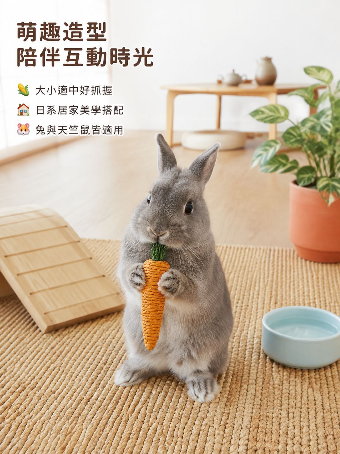 手工草編寵物咬玩具