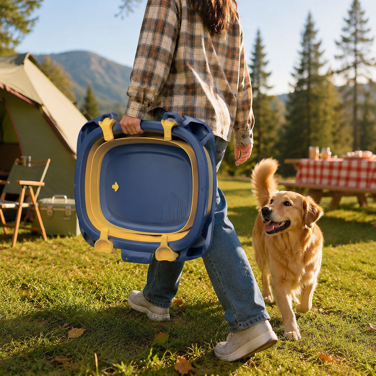 Productos para perros, lavabo de baño plegable para gatos y mascotas, lavabo de baño especial, Cubo 