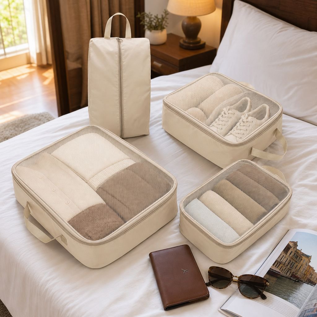 Down Jacket Storage Bag, Quilt and Clothes Organizer for Home, Moving, and Travel