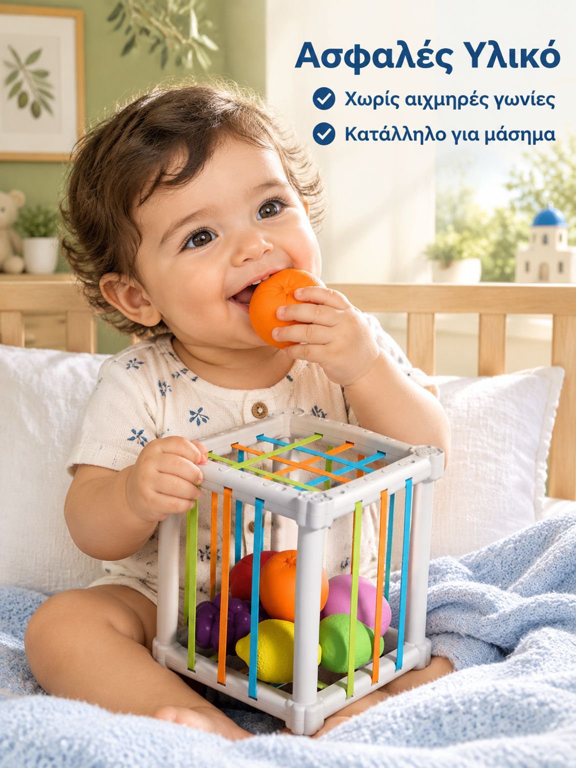 Φρουτένιο Ουράνιο Τόξο Παιχνίδι Παζλ
