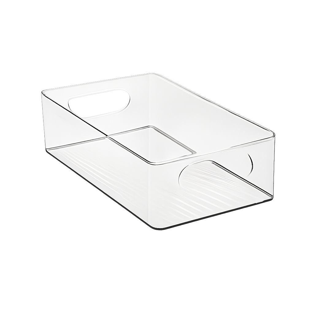 Stackable Clear Acrylic Food Storage Box Household Organizer Bin