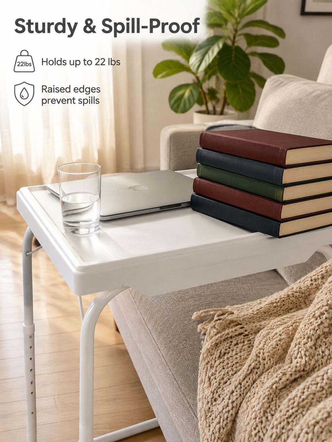 Home Lazy Bedside Folding Table