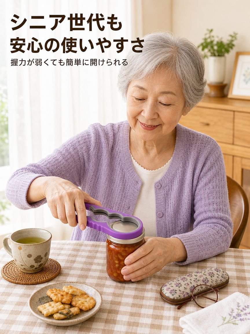 便利なキッチン用開栓器 4点セット