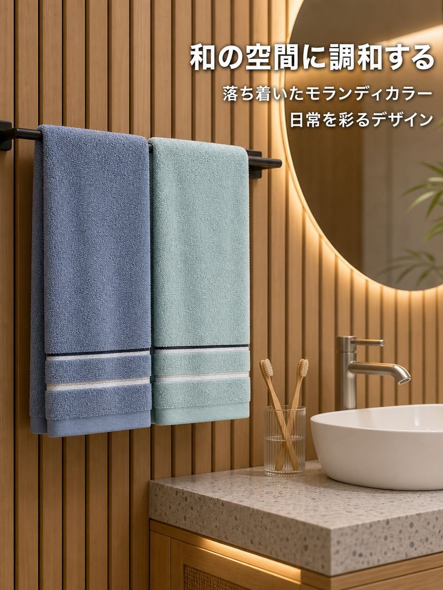 高吸水性やわらかコットンタオル
