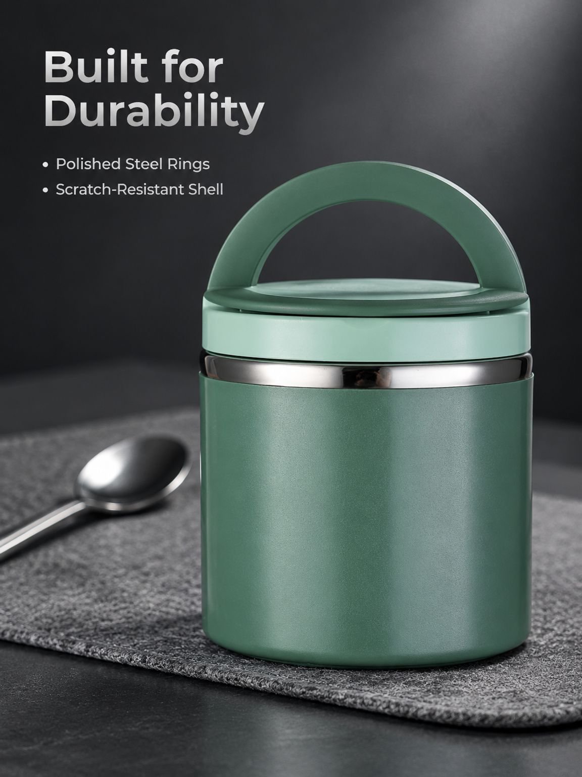 Multi-layer portable insulated lunch box