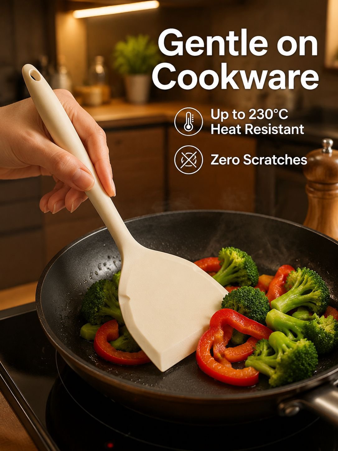 Silicone Non-Stick Pan Spatula