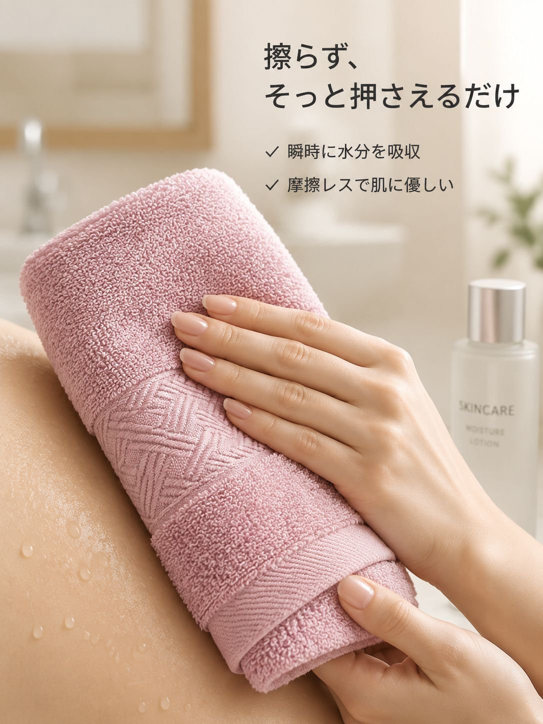 純綿製大人用無地フェイスタオル