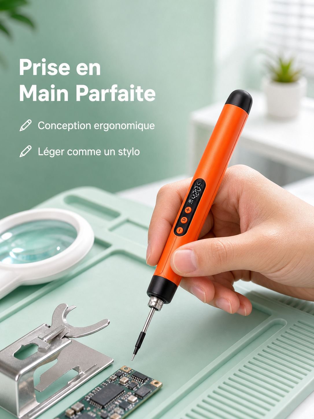Stylo à souder numérique portable pour usage domestique